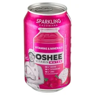 Woda - Oshee Vitamin Water Napój gazowany o smaku czerwonych winogron i dragonfruit 330 ml - miniaturka - grafika 1
