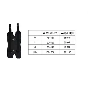 Orteza kolana stabilizator stawu kolanowego, Rozmiar: L - Ortezy, stabilizatory i opaski elastyczne - miniaturka - grafika 3