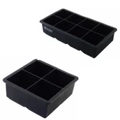 Akcesoria do lodu - Zestaw 2 foremek do lodu, do whisky, lodowe sześciany - miniaturka - grafika 1