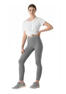 Legginsy - 4F Legginsy Damskie Leg350 Szare Rozmiar S - miniaturka - grafika 1