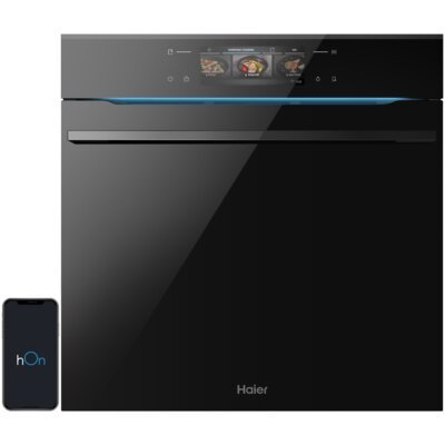 Piekarnik HAIER H6 ID68AP5YTBE Elektryczny parowy Czarny A++