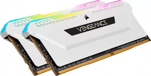 Corsair Vengeance RGB Pro SL White 16GB 2x8GB 3600MHz DDR4 CL18 DIMM - Pamięci RAM - miniaturka - grafika 1