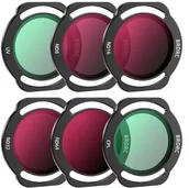 Akcesoria do drona - ZESTAW 6 FILTRÓW BRDRC DO DRONA DJI NEO - SZARE ND8, ND16, ND32, ND64, POLARYZACYJNY CPL, ULTRAFIOLETOWY MCUV - miniaturka - grafika 1