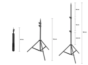 Statyw do lampy fotograficznej / aparatu / telefonu Alogy 1/4 cala - Statywy fotograficzne - miniaturka - grafika 2