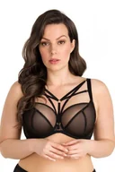 Biustonosze - Gorsenia Just black 824 biustonosz miękki - miniaturka - grafika 1