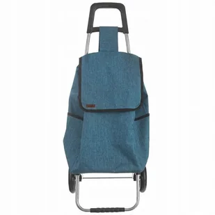 Wózek zakupowy torba zakupowa na kółkach na zakupy niebieska 40 l 30 kg /Or - Torby i wózki na zakupy - miniaturka - grafika 1