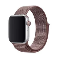 Akcesoria do smartwatchy - Opaska pasek bransoletka NYLON APPLE Watch 1/2/3/4/5/6/7/8/9/10/SE 38/40/41/42mm MAUVE - miniaturka - grafika 1
