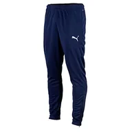 Spodnie i spodenki dla chłopców - PUMA Puma Chłopięce teamRISE spodnie treningowe Poly J spodnie do joggingu, czarne białe, 116 657391 - miniaturka - grafika 1