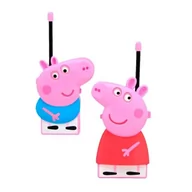 Zabawki interaktywne dla dzieci - Walkie Talkie 3D Świnka Peppa 50M - miniaturka - grafika 1