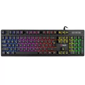 C-Tech Iris (GKB-08) CZ/SK czarna - Klawiatury - miniaturka - grafika 1