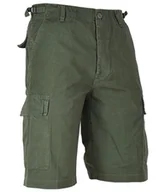 Koszulki i topy damskie - Mil-Tec Spodenki Bermudy Rip-Stop Olive - Olive - M - miniaturka - grafika 1