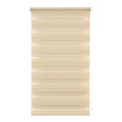 Rolety - Roleta dzień/noc Adele 57 x 140 cm beżowa - miniaturka - grafika 1