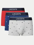 Majtki męskie - Lacoste Komplet 3 par bokserek 5H1299 Kolorowy - miniaturka - grafika 1
