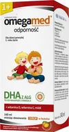 Suplementy diety - Polski Lek Omegamed odporność 1+ syrop 140 ml - miniaturka - grafika 1