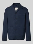 Kurtki męskie - Kurtka koszulowa o kroju regular fit z mieszanki bawełny - miniaturka - grafika 1