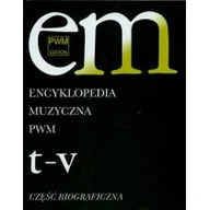 Encyklopedie i leksykony - Polskie Wydawnictwo Muzyczne Encyklopedia Muzyczna PWM - część biograficzna - t - v, tom 11 - Elżbieta Dziębowska - miniaturka - grafika 1