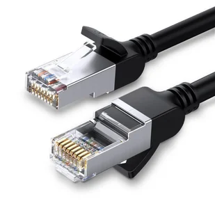 Ugreen Kabel sieciowy UGREEN z metalowymi wtyczkami, Ethernet RJ45, Cat.6, UTP, 10m (czarny) UGR460BLK - Kable miedziane - miniaturka - grafika 5