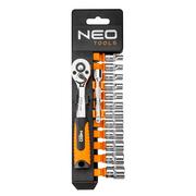 Zestawy narzędziowe - NEO-TOOLS Tools Tools 08-652 1/4" 14 szt - miniaturka - grafika 1