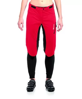 Spodnie rowerowe - Gonso damskie spodnie Bruna podwójne, czerwony, 38 26805 - grafika 1