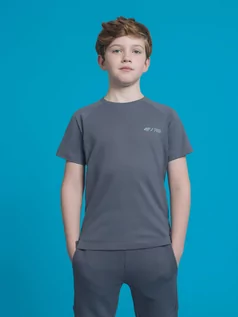 Koszulki dla chłopców - T-shirt z nadrukiem chłopięcy RL9 x 4F - grafika 1