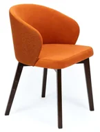 Krzesła - Pomarańczowe tapicerowane krzesło - Bentrix 7X - miniaturka - grafika 1