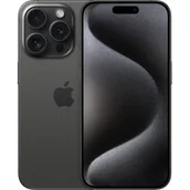 Telefony komórkowe - Apple iPhone 15 Pro 5G 1TB Dual Sim Czarny - miniaturka - grafika 1