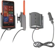 Uchwyty samochodowe do telefonów - Uchwyt aktywny z kablem USB do Nokia Lumia 625 - miniaturka - grafika 1