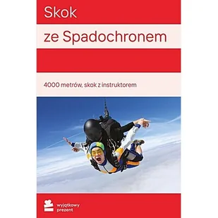 Karta podarunkowa WYJĄTKOWY PREZENT Skok ze Spadochronem - Kody i doładowania cyfrowe - miniaturka - grafika 1
