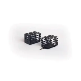 Koszyk kwadratowy zamknięty z denkiem 60 g 2 sztuki - Przynęty - miniaturka - grafika 1