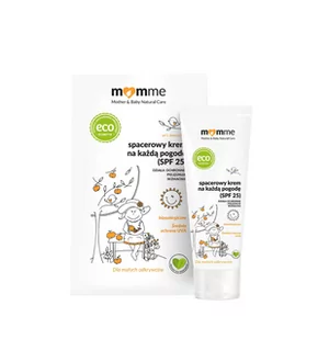 MomMe MomMe Baby Natural Care Spacerowy krem na Każdą Pogodę SPF 25 50ml MomMe - Kremy dla dzieci - miniaturka - grafika 2