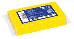Plastelina z woskiem pszczelim 650g żółta PELIKAN - żółty - Masy plastyczne - miniaturka - grafika 1