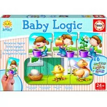 Educa gra logiczna Baby Logic - Gry planszowe - miniaturka - grafika 1