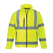 Akcesoria do elektronarzędzi - Portwest portwest s428 Hi-VIS kurtka softshell, large, żółty S428YERL - miniaturka - grafika 1