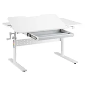 Biurka - Ergonomiczne biurko dziecięce regulowane Spacetronik XD SPE-X102W 100x60 cm dla dziecka - miniaturka - grafika 1