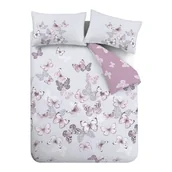 Pościel - Pościel z motywem motyli Catherine Lansfield, 200x200 cm - miniaturka - grafika 1