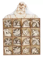 Ozdoby bożonarodzeniowe - Profiline Dekoracyjne zawieszki (48 szt.) w kolorze jasnobrązowym - miniaturka - grafika 1