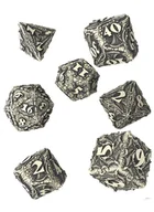 Akcesoria do gier planszowych - Dracopolis, Zestaw kości, czarne Q-Workshop - gra - miniaturka - grafika 1