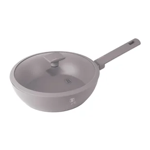 GŁĘBOKA PATELNIA TYTANOWA 24cm BERLINGER HAUS BH-8092 TAUPE - Patelnie - miniaturka - grafika 1