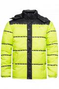 Kurtki męskie - Fila Men Tatsuji Puff Jacket, kurtka męska 687288-A255 S - miniaturka - grafika 1