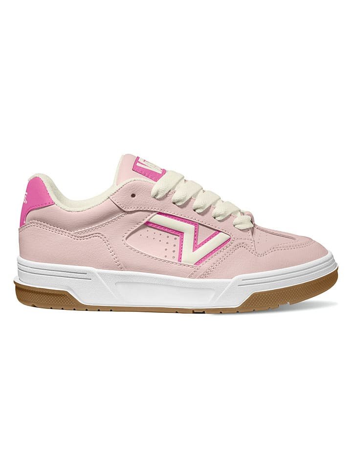 Vans Skórzane sneakersy w kolorze jasnoróżowym