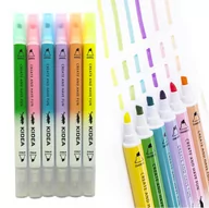 Zakreślacze - Pastelowe Zakreślacze Wymazywalne Kidea 1 szt. - miniaturka - grafika 1