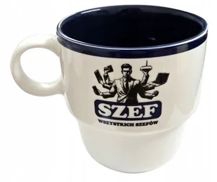 Duży kubek z nadrukiem PRL SZEF WSZYSTKICH SZEFÓW 460 ml - Kubki - miniaturka - grafika 1