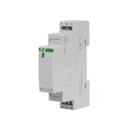 Sterowniki i przekaźniki - Przekaźnik elektromagnetyczny F&amp;F PK-1Z-LED-24 PK-1P 24V styk 1 x NO 16A Inrush 120A/20ms szary - miniaturka - grafika 1