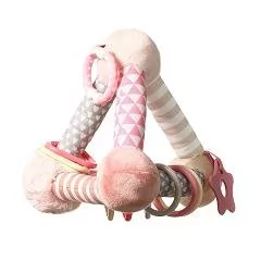 BabyOno Zabawka edukacyjna PINK PYRAMID 898/01 - Maskotki i pluszaki - miniaturka - grafika 2