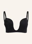 Biustonosze - Magic Bodyfashion Biustonosz Usztywniany Deep-V-Bra schwarz - miniaturka - grafika 1