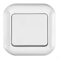 Wyłączniki światła i elektryczne - Wyłącznik pojedynczy Topaz biały - miniaturka - grafika 1
