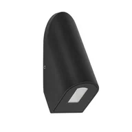 Lampy ogrodowe - Zewnętrzny kinkiet ścienny Cline 11377 Nowodvorski LED 3W 3000K IP54 czarny - miniaturka - grafika 1