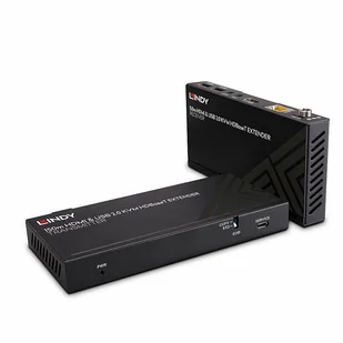 Lindy 39384 przedłużacz KVM Nadajnik i odbiornik - Przełączniki KVM - miniaturka - grafika 1