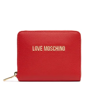 Duży Portfel Damski LOVE MOSCHINO JC5702PP1NLD0500 Czerwony - Portfele - miniaturka - grafika 1