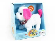 Zabawki interaktywne dla dzieci - Piesek Interaktywny Na Smyczy Chodzi I Szczeka - miniaturka - grafika 1